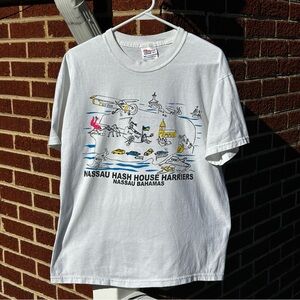 White Nassau Hash House Harriers T-Shirt